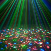 Effet 3 en 1 Led ADJ Stinger Moonflower 8x3W + strobe