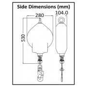 Stop chute à câble pour charge de 500kg hauteur 10m