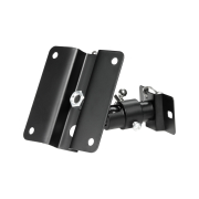 Support mural noir pour enceinte max 8 kg vendus par paire