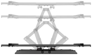 Support écran mural de 37 à 70 pouces orientable double