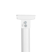 Support plafond vidéoprojecteur, Hauteur 60-90cm, Blanc  KIMEX
