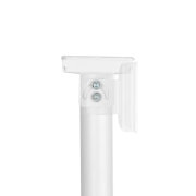 Support plafond vidéoprojecteur, Hauteur 60-90cm, Blanc  KIMEX