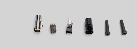 Mini XLR TA4F mini TQG pour émetteur ceinture