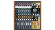 Model 12 Tascam - Table de mixage analogique 10 pistes avec enregistreur sur carte SD