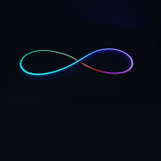 TUBETAPE-B - Tube silicone 12X20mm pour effet néon avec Ruban led 10mm longueur 5m