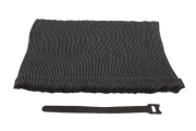 Lot de 100 Attaches câbles velcro 12 x 150mm noir
