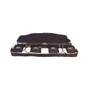 Pack de 4 projecteurs leds power lighting sur pied avec pédalier télécommande sans fil et housse