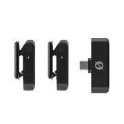 Wireless micro C Rode - Système de micro pour téléphone 2 micros noirs + 1 récepteur USB-C