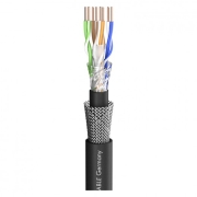 X640-0300-SW sommer cable - Câble RJ45 avec Mercator CAT6 superflex PUR noir + 2 fiches RJ45C6XL longueur 3m