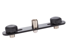 Adaptateur pour fixer 2 embouts de micro sur 1 support