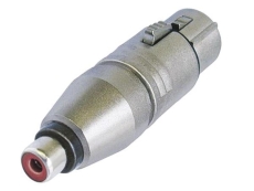 NA2FPMF Neutrik - adaptateur XLR 3 femelle vers CINCH RCA femelle