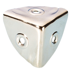 Adam Hall Hardware 4008 - Coin 3 Pattes nickel