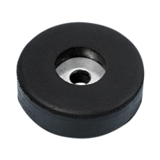 Pied type tampon caoutchouc de flight case diamètre 38mm hauteur 10 mm
