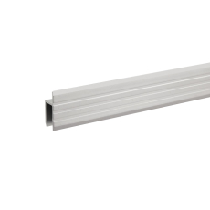 Adam Hall Hardware 6130 - Profilé aluminium en h pour Portes de Service matériau 9,5 mm, prix au mètre