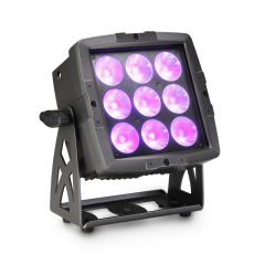 Cameo FLAT PRO FLOOD 600 IP65 - Projecteur extérieur avec 9 LEDs « 6 en 1 » RGBWA+UV 12 W