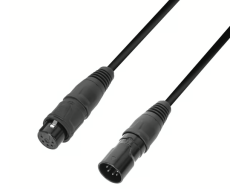 cable DMX 110ohms XLR 5 broches male Femelle IP65 1,5m