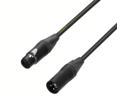 Câble Audionumérique AES/EBU 110 Ohms Neutrik XLR mâle vers XLR femelle 5m