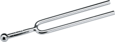 168-1 K&M Diapason A-440Hz rond nickelé 12 cm