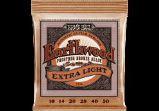 2150 ERNIE BALL - Jeu de cordes acoustiques - Extra light 10-14-20w-28-40-50