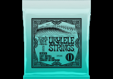 2326 ERNIE BALL - Jeu de cordes ukulélé - Nylon noir à boule 28-32-40-28