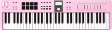 KeyLab Essential 3-61-ROS ARTURIA - Clavier MIDI 61 touches Rose Quartz, contrôleurs DAW