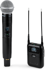 SLXD25+-58-G65 SHURE - Système sans fil portable SM58 complet 470-606 MHz