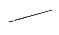 Tube en aluminium 35 x 2mm 2m noir ALUTRUSS – Alliage 6082 Fabriqué en Europe