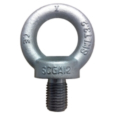 Anneau de levage court mâle DIN580 filetage M8 - CMU 140 kg