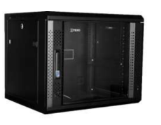 Coffret mural rack 19 pouces hauteur 9U avec porte profondeur 500mm