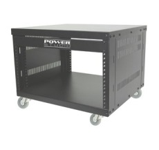 Armoire flight métal 6U sur roulette