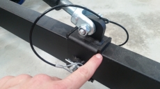 Element plastique glissière pour pied au sol pour pied ASD ALT 470, 550 et 600