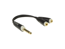 AYB-2 Klotz - Cordon Y Jack 6.35 TRS répartiteur casque mini jack