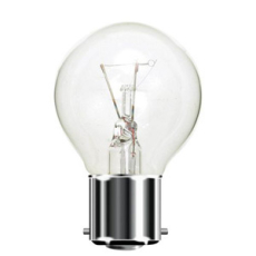 Ampoule sphérique B22 12V 15W