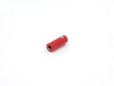 Fiche banane femelle 4mm rouge