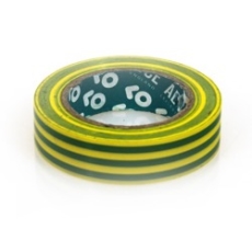 Advance AT7 - Adhesif isolant jaune vert  15mm X 10m type barnier