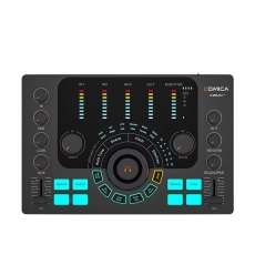 COMICA C-CAST - Mixer podcast 3 entrées + effets + Talkover + pad