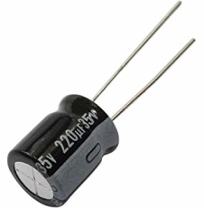 Condensateur électrolytique 220µF 35V Radial