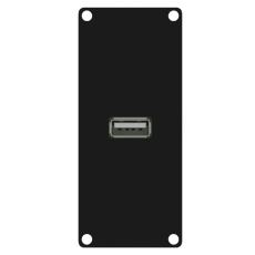CASY161-B Caymon module avec embase usb 2.0 femelle des deux côtés