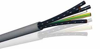 Cable souple numéroté + terre 5G0.75 gaine gris 5X0.75mm² prix au mètre