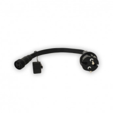 Cable d'alimentation pour guirlande foraine