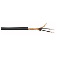 Cable Micro symetrique  VIPER 2 conducteurs + masse noir au metre