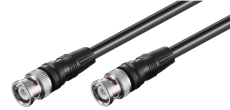 Câble BNC vers BNC blindé 50 ohms 5m noir