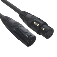 Câble DMX 110ohms XLR 5 broches connectées male Femelle 10m
