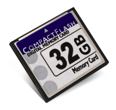 Carte mémoire compact Flash 32Go