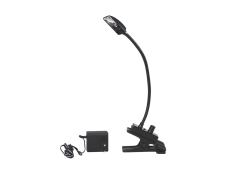 Eclairage de console flexible sur pince