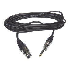 CM/XFJM-20 Hilec - Cable Micor Jack asymétrique vers XLR femelle longueur 20m