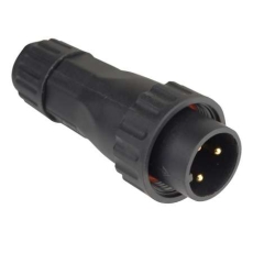 Connecteur alimentation étanche IP68 male contest AIP-FicPOWm
