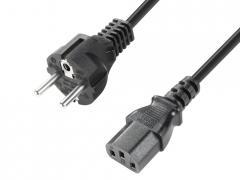 Cordon secteur shucko IEC femelle 1,5M