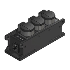 CPPSE3RD-TT Contrik pro - Bloc multiprise avec 3 PC16 NF IP54 arrivée et repiquage true1