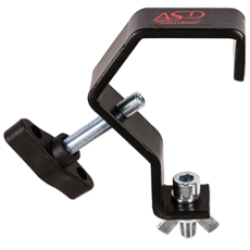 Crochet ASD simple noir pour tube 35-50 mm